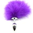 (image for) Bunny Tail Metal Anal Plug