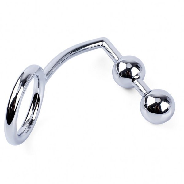 (image for) Ass Hook with Ring - Double Ball
