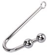 (image for) Double Ball Steel Anal Hook