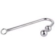 (image for) Double Ball Steel Anal Hook