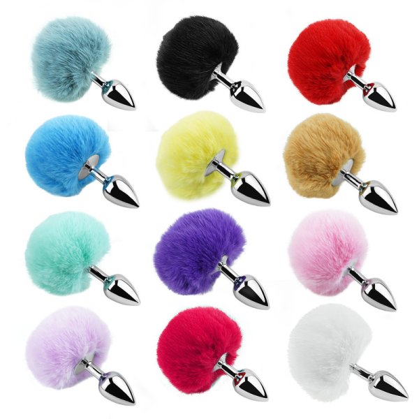 (image for) Ball Tail Stainless Steel Anal Plug