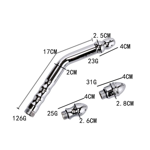 (image for) Bend Anal Cleaner With 3 Head