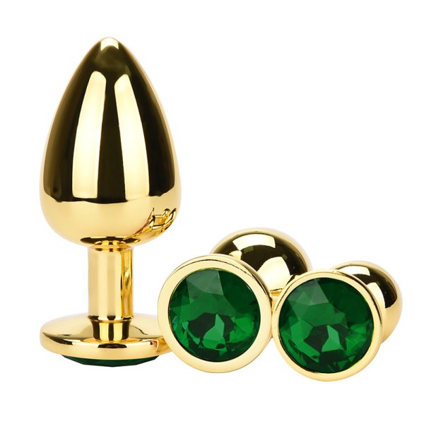 (image for) Golden Anal Plug With Diamond