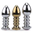 (image for) Screw Golden Anal Beads