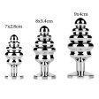 (image for) Thread Metal Plated Jeweled Butt Plug
