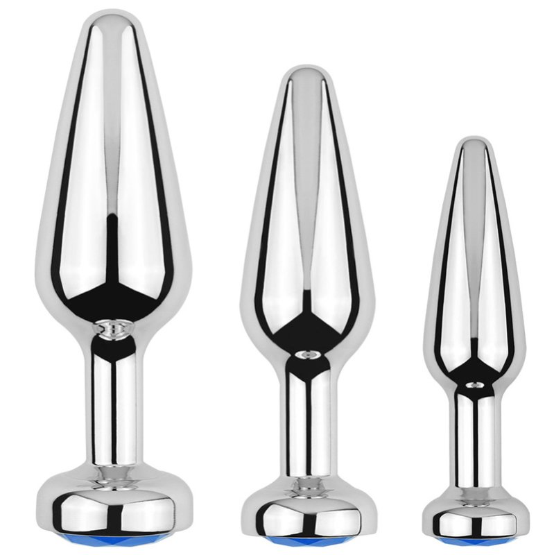 (image for) Silver Basics Aluminum Anal Plug