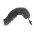 (image for) Colorful Fox Tail Stainless steel Butt Plug