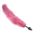 (image for) Colorful Fox Tail Stainless steel Butt Plug