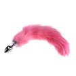 (image for) Colorful Fox Tail Stainless steel Butt Plug