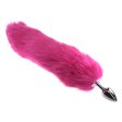 (image for) Colorful Fox Tail Stainless steel Butt Plug