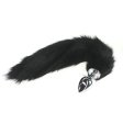 (image for) Colorful Fox Tail Stainless steel Butt Plug