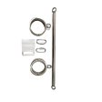 (image for) Unisex Heavy Duty Stainless Steel Cuff Detachable