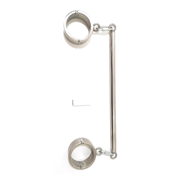 (image for) Unisex Heavy Duty Stainless Steel Cuff Detachable