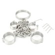 (image for) Stainless Steel collar handcuffs Wrist ankle Restraints
