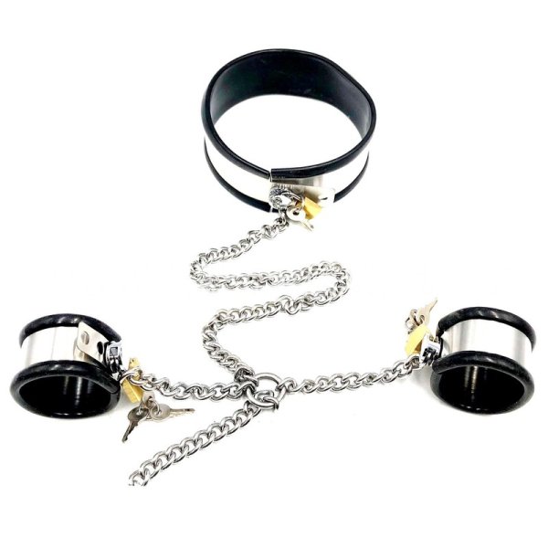 (image for) Rapture 5 Piece Steel Band Bondage Set