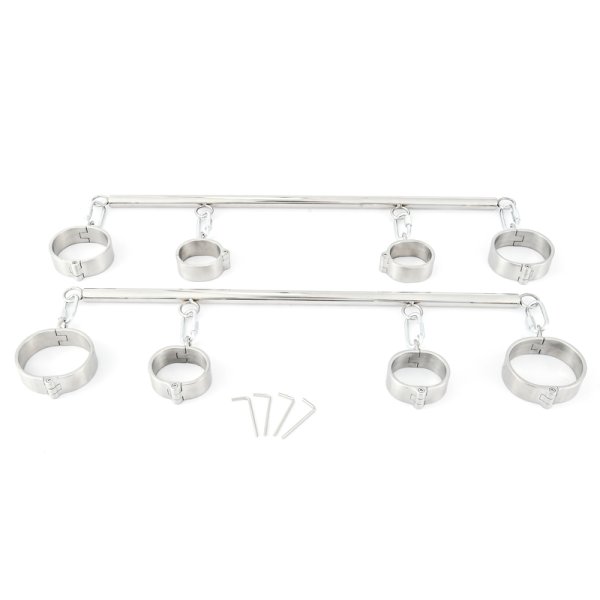 (image for) Unisex Heavy Duty Stainless Steel Wrist-Ankle Spreader Detachabl