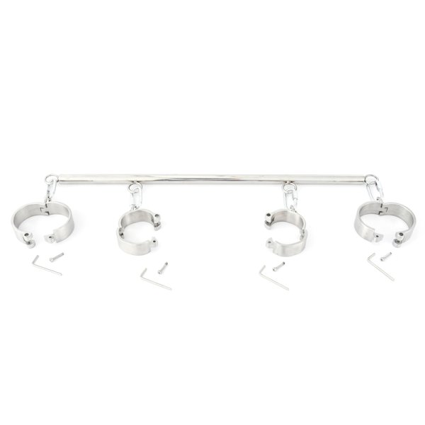 (image for) Unisex Heavy Duty Stainless Steel Wrist-Ankle Spreader Detachabl