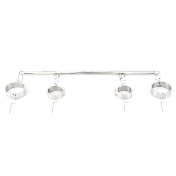 (image for) Unisex Heavy Duty Stainless Steel Wrist-Ankle Spreader Detachabl