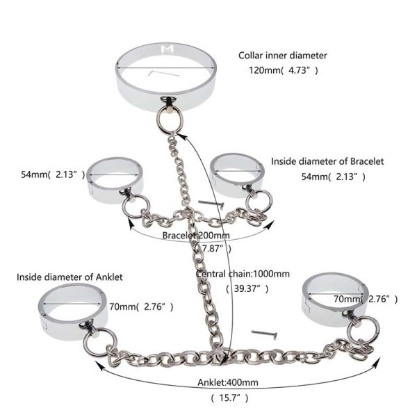 (image for) Slave Steel Full Body Shackles