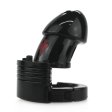 (image for) Adjustable Male Cock Cuff Chastity Device - Black