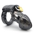(image for) Adjustable Male Cock Cuff Chastity Device - Black
