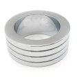 (image for) Heavy Duty Stainless Steel Cock Ring - 3 Ring