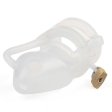(image for) Chastity Cage Silicone Birdlocked - Transparent