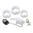 (image for) Chastity Cage Silicone Birdlocked - Transparent
