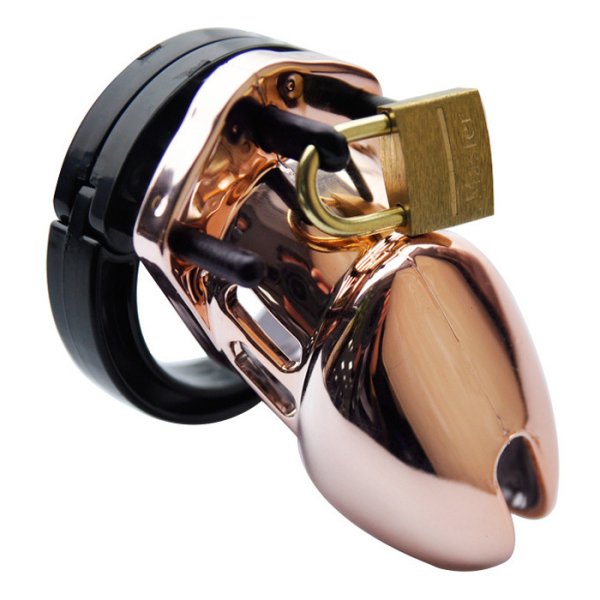 (image for) Rose Gold Male Chastity Cage CB6000 CB6000S