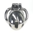 (image for) Rikers 24-7 Stainless Steel Locking Chastity Cage