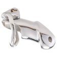(image for) Rikers 24-7 Stainless Steel Locking Chastity Cage