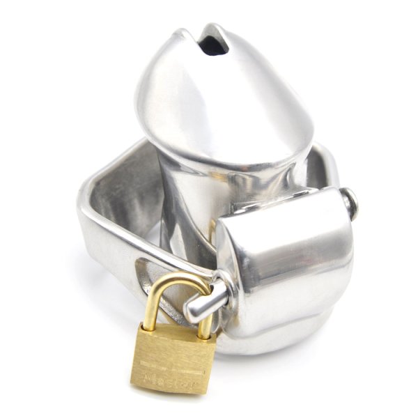 (image for) Built-in lock Chastity Cock Cage - Long