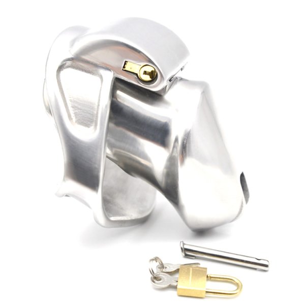 (image for) Built-in lock Chastity Cock Cage - Long