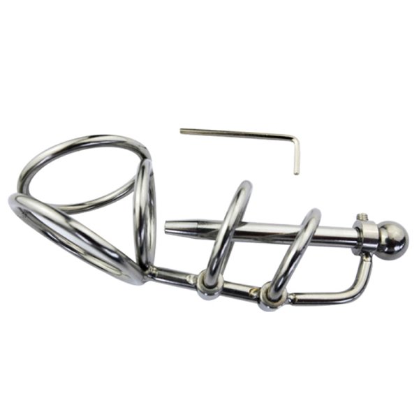 (image for) Triple Rings Base and Steel Urethral Tube