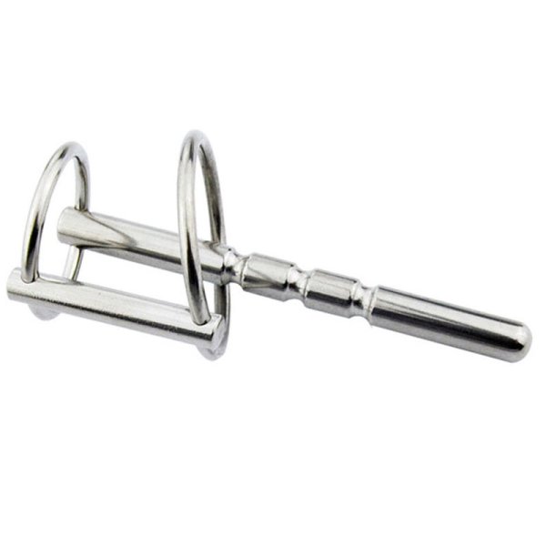 (image for) Grooved Cum Through Penis Plug