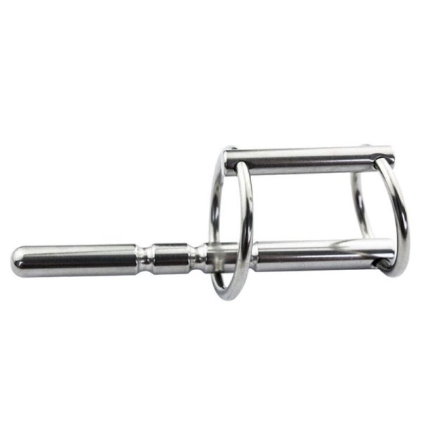 (image for) Grooved Cum Through Penis Plug