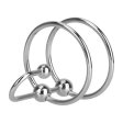 (image for) Double Ring Balled Penis Plug