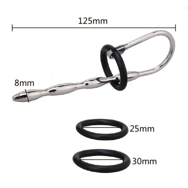 (image for) Penis Plug WIth Glans Ring