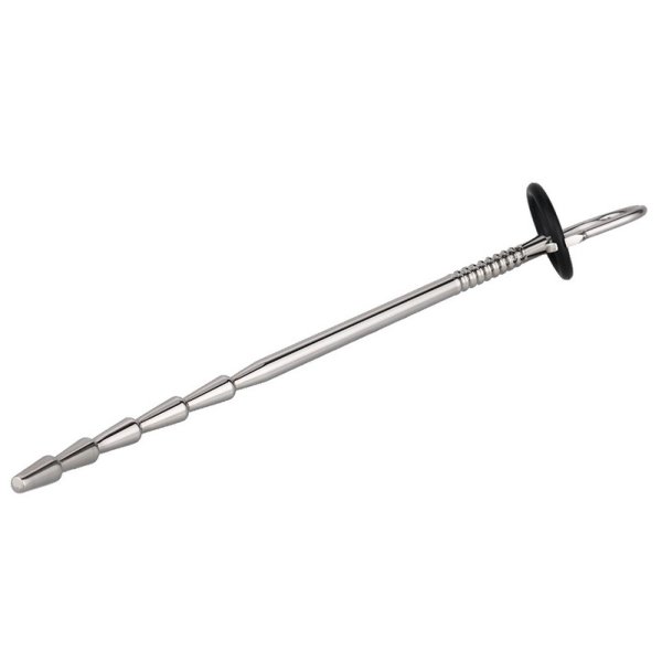 (image for) Long Penis Plug with Glans Ring