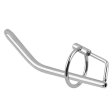 (image for) Bent Solid Penis Plug With Ring