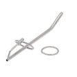 (image for) Bent Solid Penis Plug With Ring