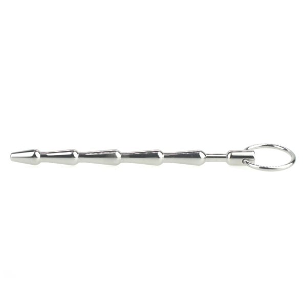 (image for) Medium Metal Penis Plug With Pull Ring