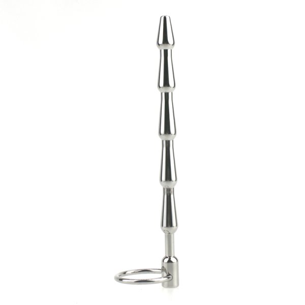 (image for) Medium Metal Penis Plug With Pull Ring