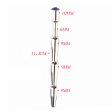(image for) Ameblo Cock Plug Jewelled Four Stages
