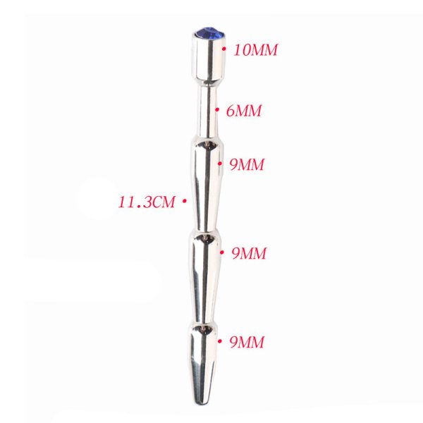 (image for) Ameblo Cock Plug Jewelled Four Stages