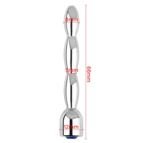 (image for) HC Penis Plug Triple Ascending Jewelled