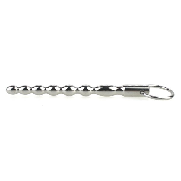 (image for) Steel Power Tools Penis Plug with Glans Ring - 5.1"
