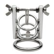 (image for) Stainless Steel Urethral Spreader CBT Chastity Cage