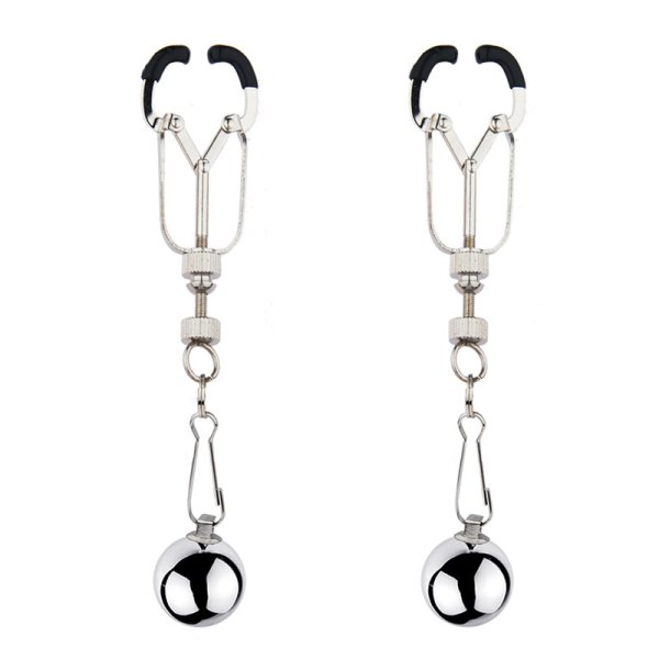 (image for) Weighted Orbs Nipple Clamps