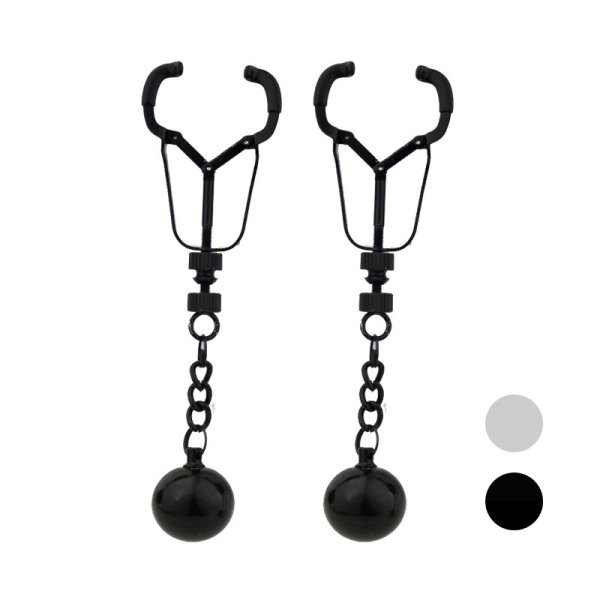(image for) Weighted Orbs Nipple Clamps